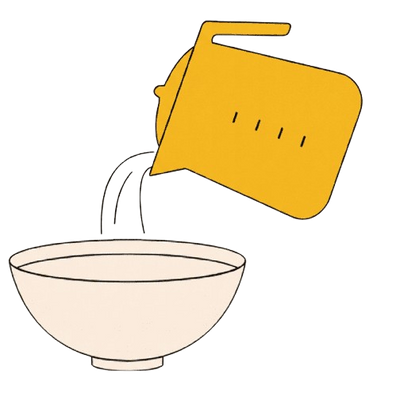 Add to 80 - 120 ml Hot Water
