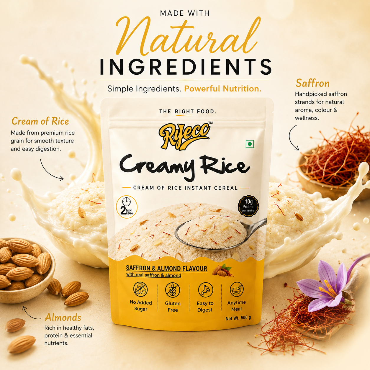 Creamy Rice Instant Cereal